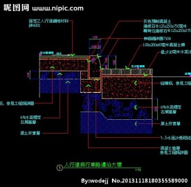 道牙侧石大样图