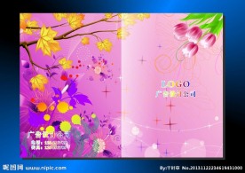 嫣红诗意 手册封面