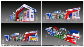 食品展位设计