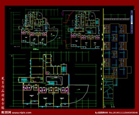 幼儿园平面施工图