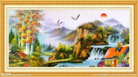 山水风景画