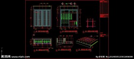 卧室衣柜CAD施工图