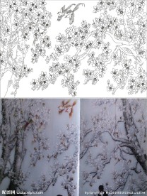 玉兰花 玉兰小鸟 树