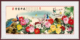 国画牡丹