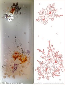 牡丹（路径未闭合）