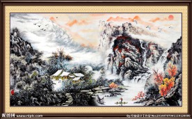 山水画