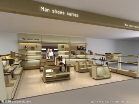 商场鞋业展示厅