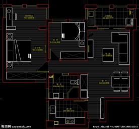 套房室内设计施工图