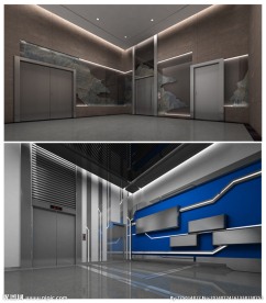 展馆楼梯间设计