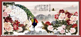 花开富贵 花鸟图