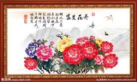 国画牡丹