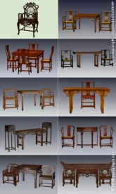 3D明清家具 椅子