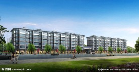 住宅楼效果图