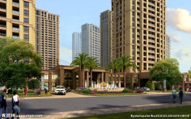 园林景观PSD分层效果