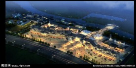 园林景观PSD分层效果