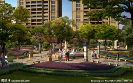 园林景观PSD分层效果