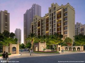 园林景观PSD分层效果