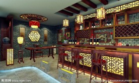 中式吧台