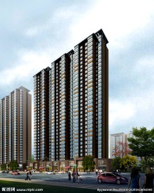 住宅楼效果图