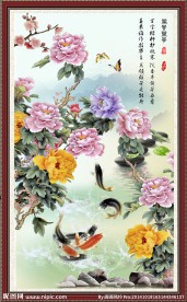 花开富贵 牡丹花