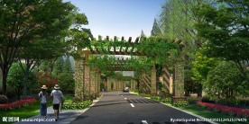 园林景观PSD分层效果