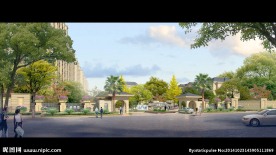 园林景观PSD分层效果