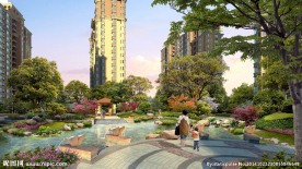 园林景观PSD分层效果