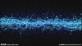 蓝色粒子河LED素材