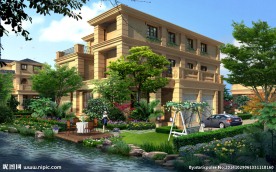 园林景观PSD分层效果