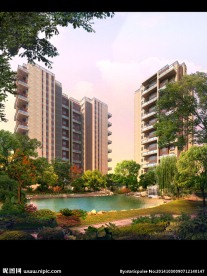 园林景观PSD分层效果