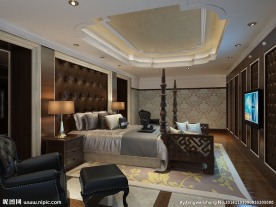 高档西式卧室