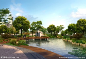 园林景观PSD分层效果