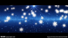 ED系列雪花飘落素材