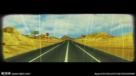 ED系列奔跑公路素材