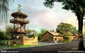 园林景观PSD分层效果