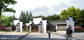 园林景观PSD分层效果