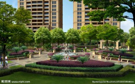 园林景观PSD分层效果