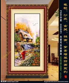 欧美风景油画（高清巨