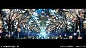 ED系列印象派油画树