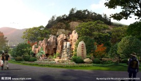 园林景观PSD分层效果