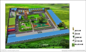 厂区规划图含psd素材