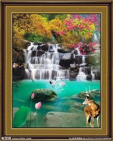 山水风景画