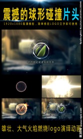 震撼的球形LOGO演绎片