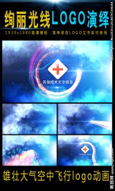 绚丽的光线LOGO演绎工