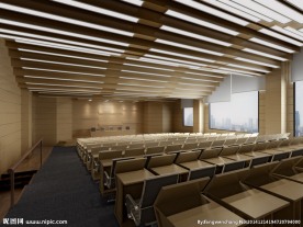 大型会议室效果图