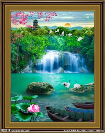 山水风景画