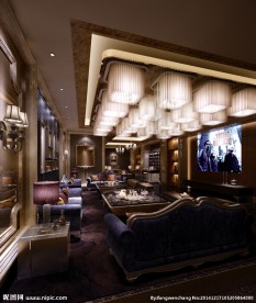 酒店影音会所包间效果图