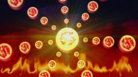 龙纹大鼓打鼓舞台喜庆VJ背景素