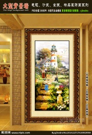 竖式-田园地中海风景