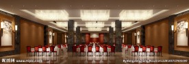 酒店宴会大厅效果图
